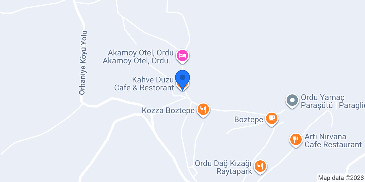Kahve Duzu Cafe & Restorant konumu