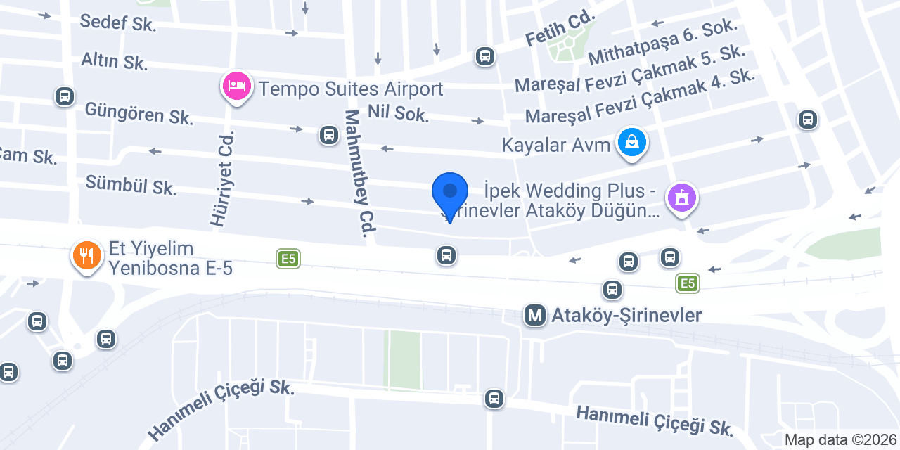 VİP Sinüs Eğitim Kurumu konumu