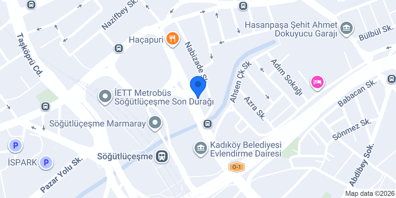 Emlak Katılım Hasanpaşa Şubesi konumu