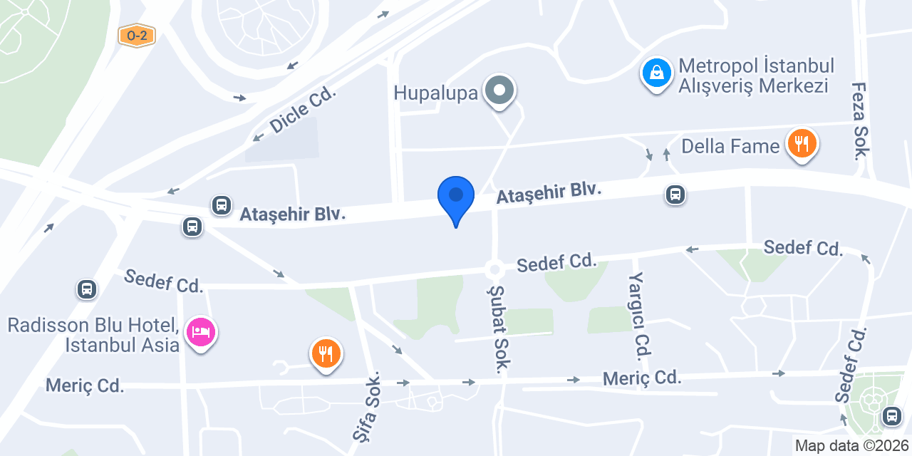 Divan Pastanesi Ataşehir konumu