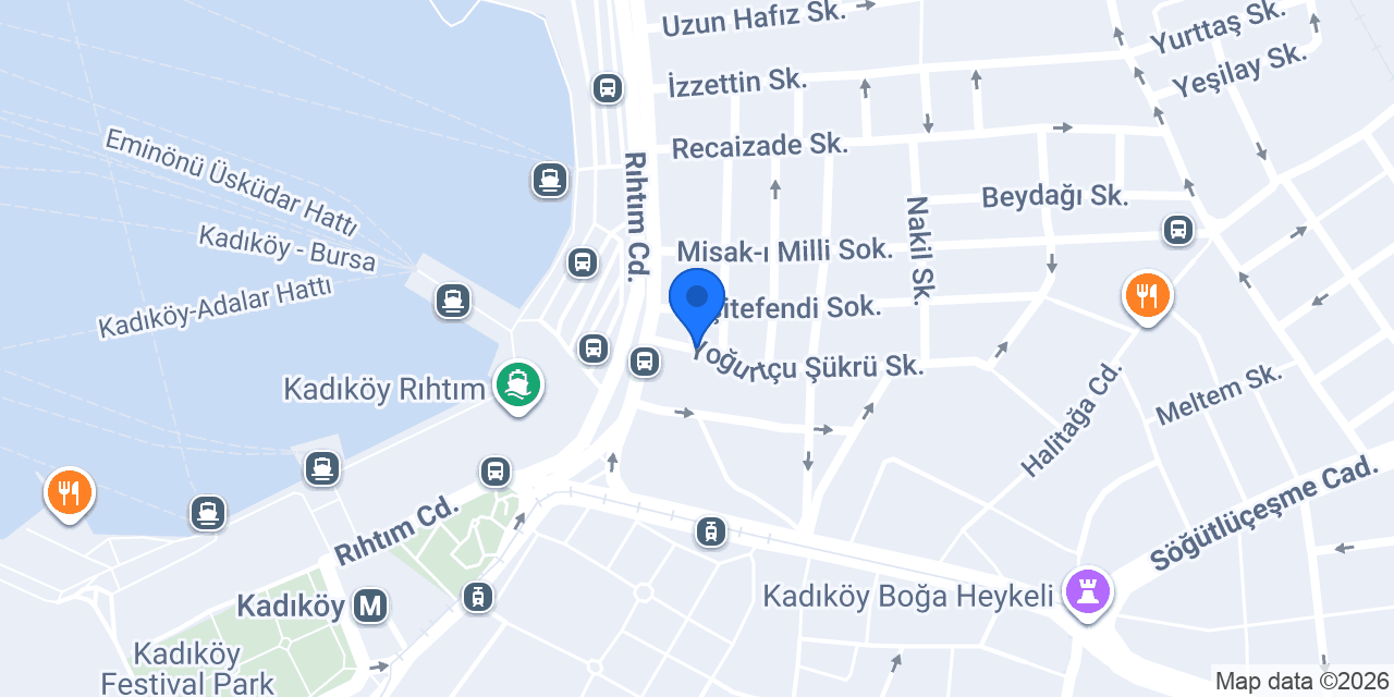 Kadıköy Bella Hotel konumu