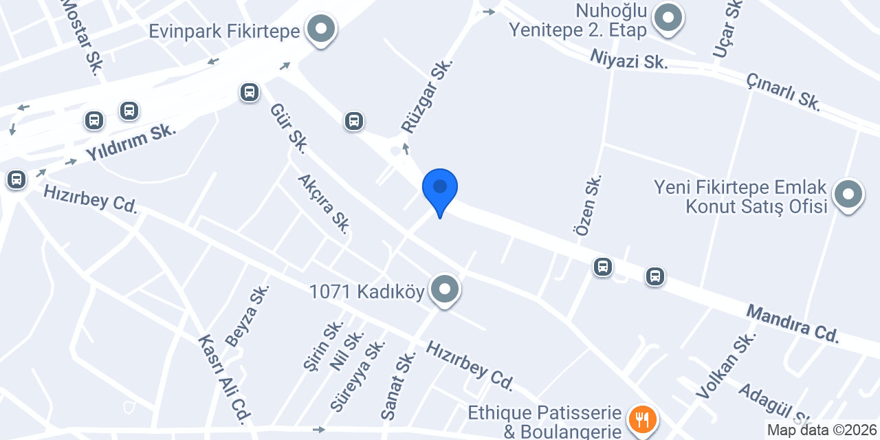 Akdeniz Pizza konumu