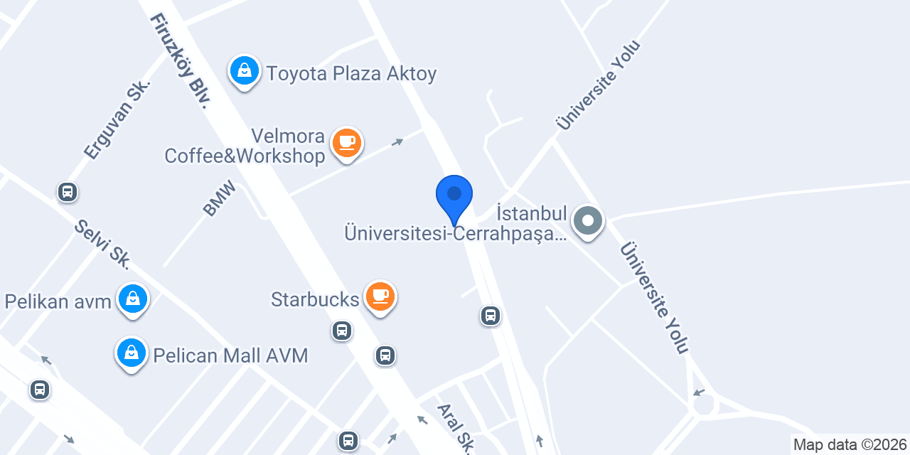 Avcılar Veteriner Kliniği konumu