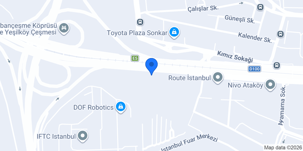 Arvento Bakırköy Yetkili Servisi konumu