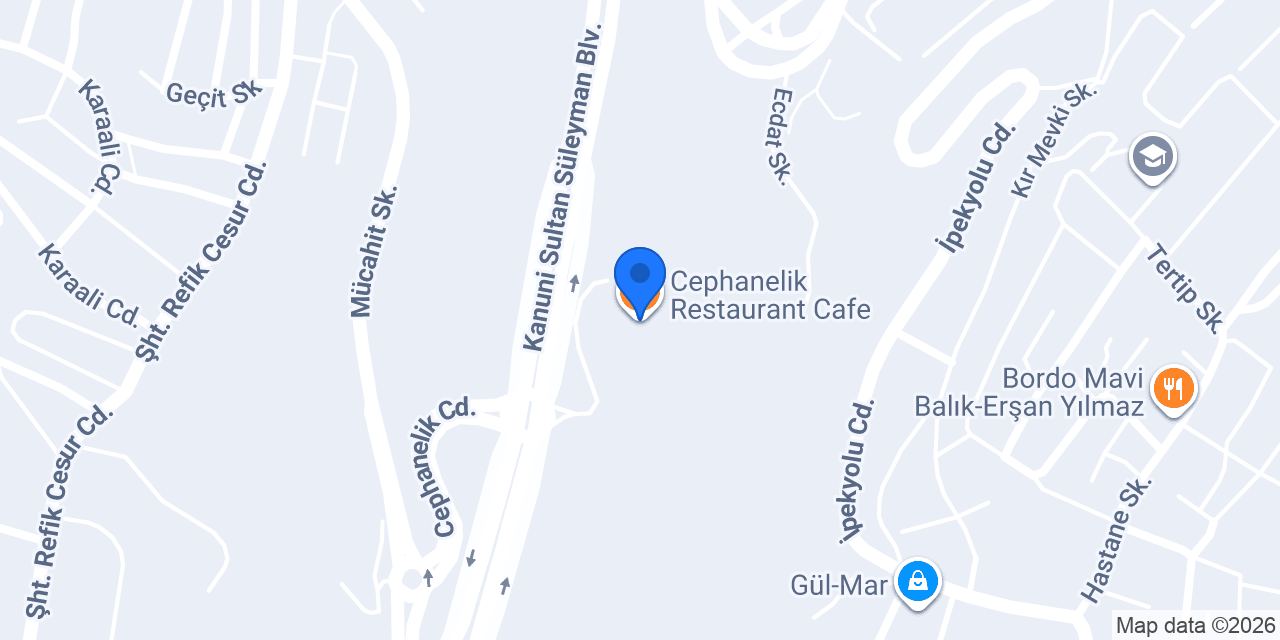 Cephanelik Restaurant Cafe konumu