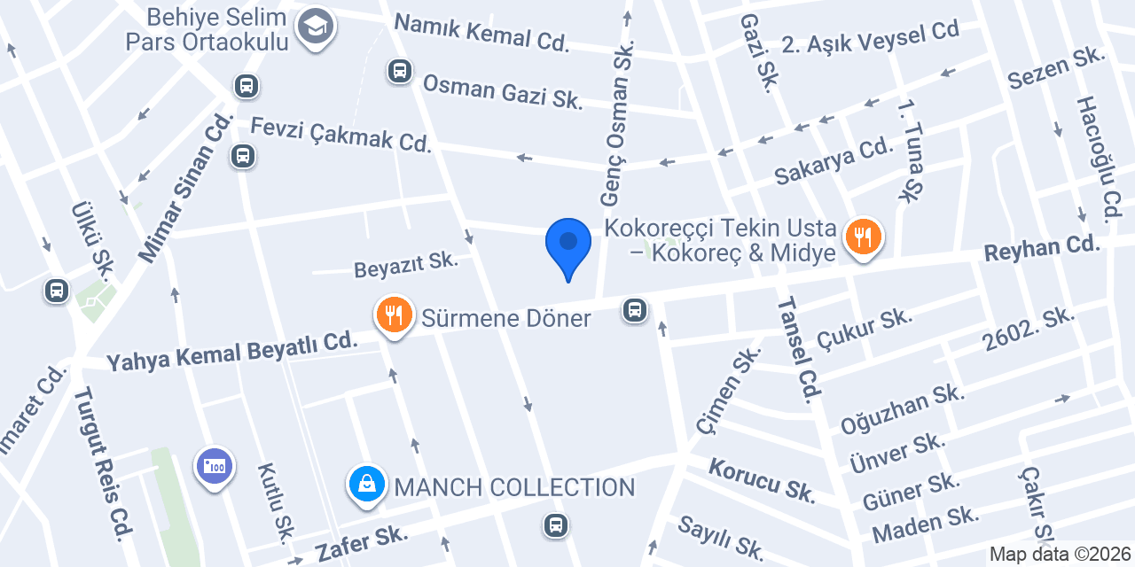 FCF Turizm konumu