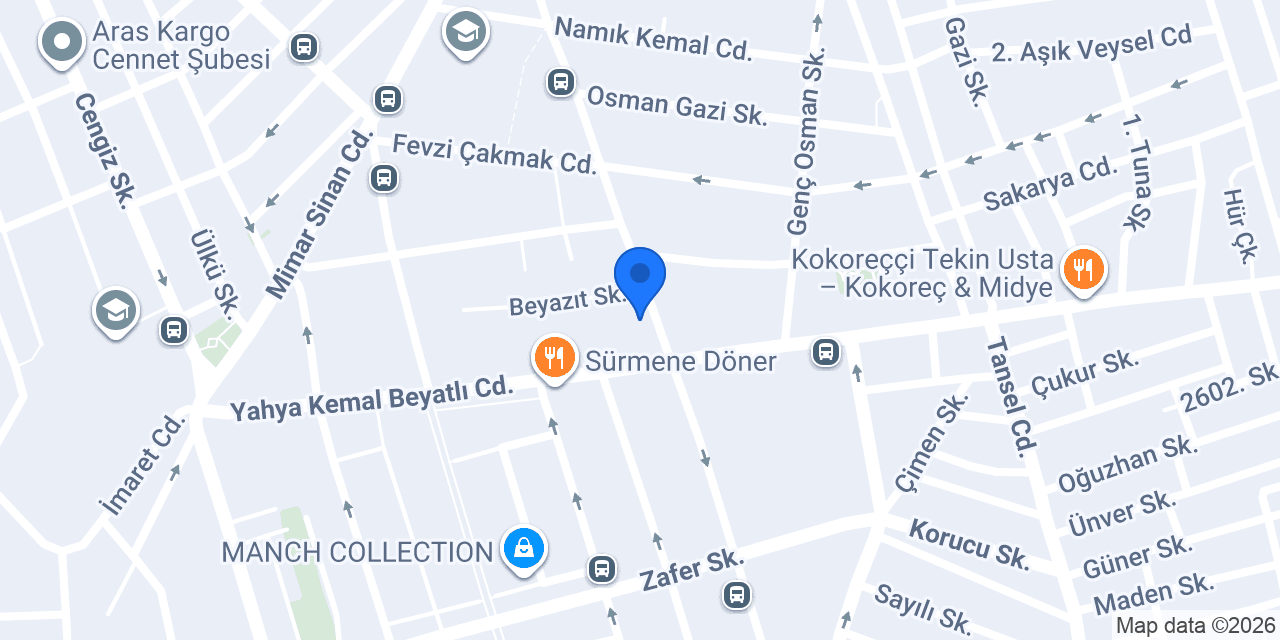 Duygu Eczanesi konumu
