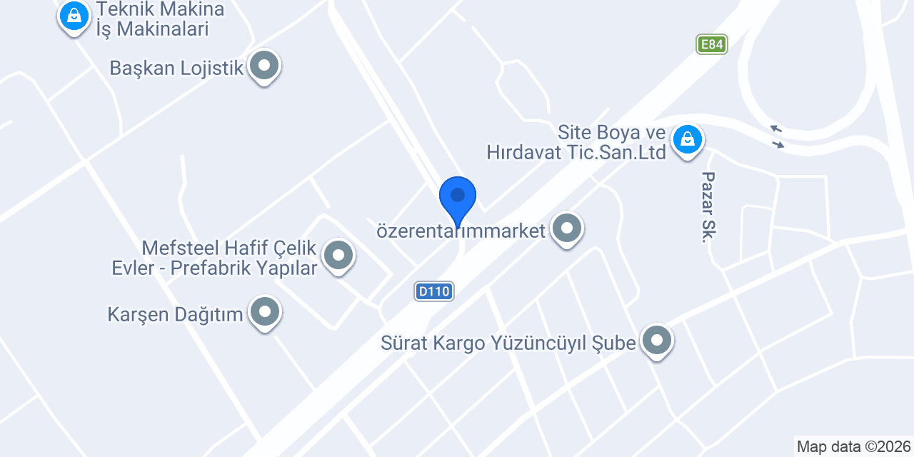 Oto Levent konumu