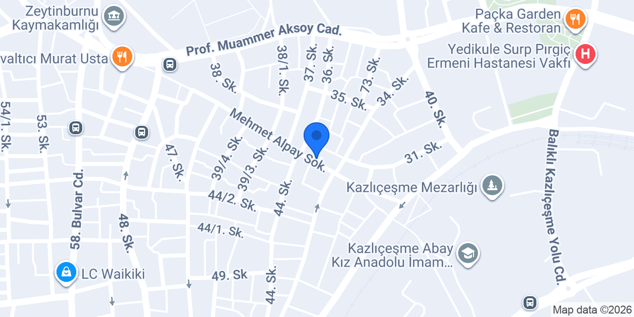 Özlem Pasta Pide & Börek konumu