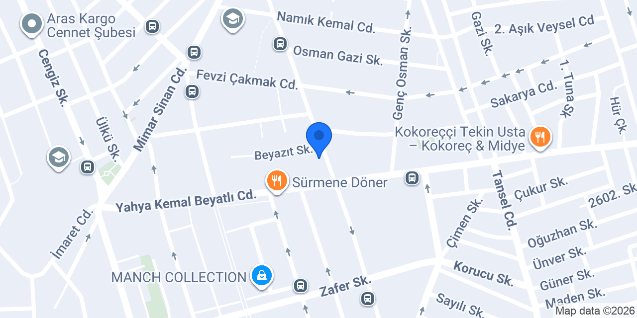Diş Hekimi Hamit Orhan konumu