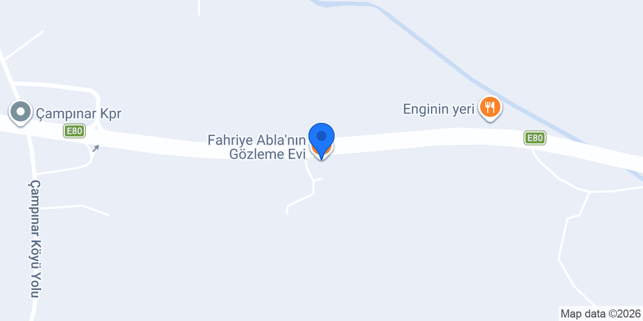 Fahriye Abla’nın Gözleme Evi konumu