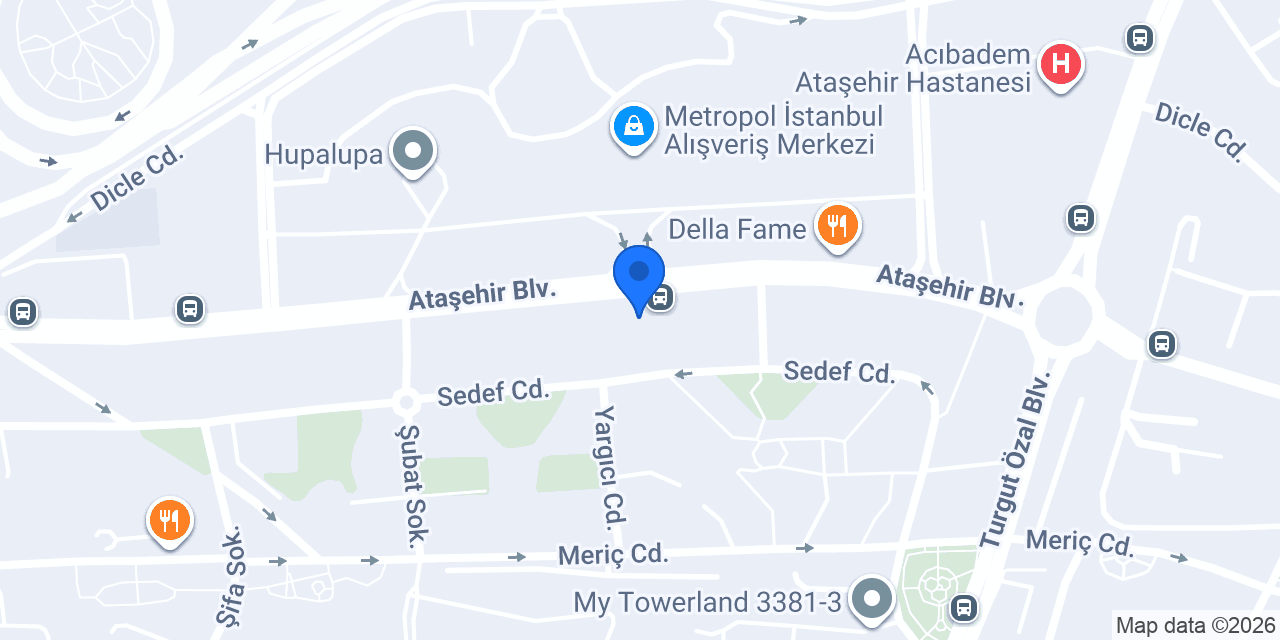 Mia Dental İstanbul konumu
