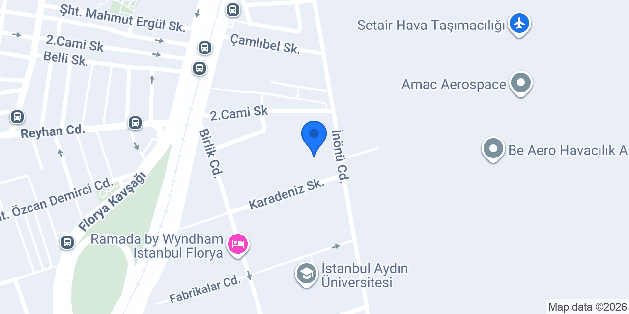 BAB Yedek Parça konumu