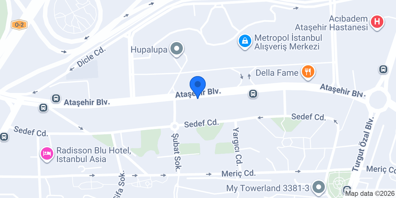 Lu Gelato (Ataşehir) konumu
