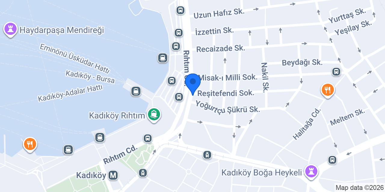 KADIKÖY ÜNLÜ BÜFE konumu