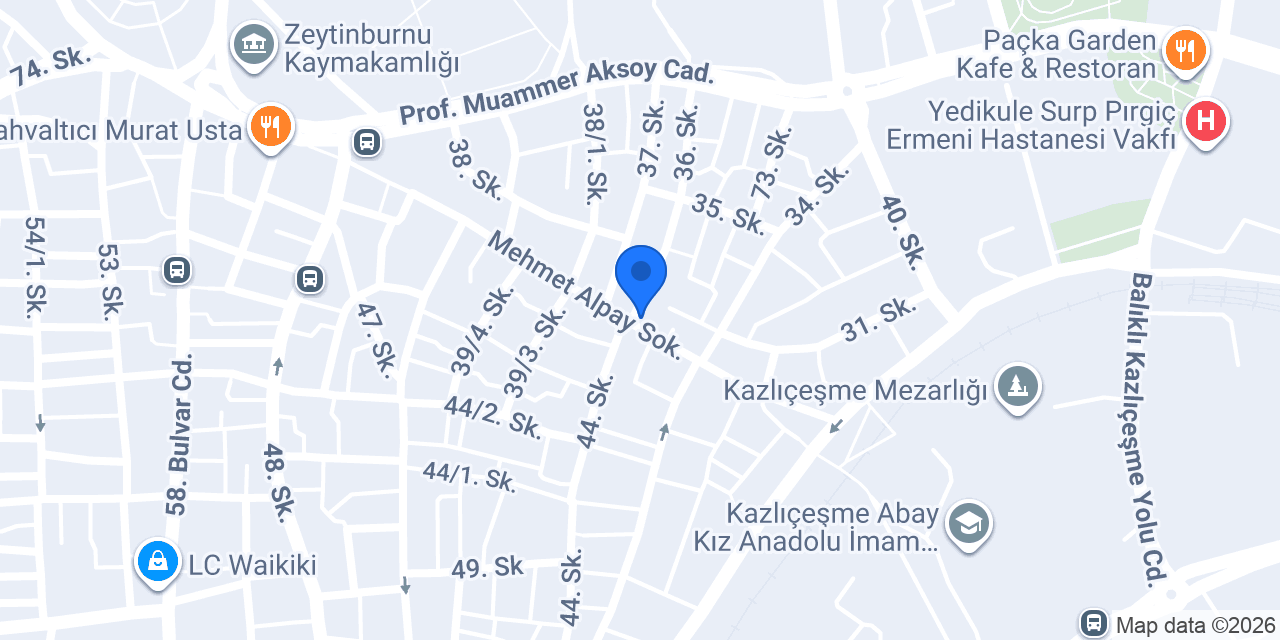 Akkuzey konumu
