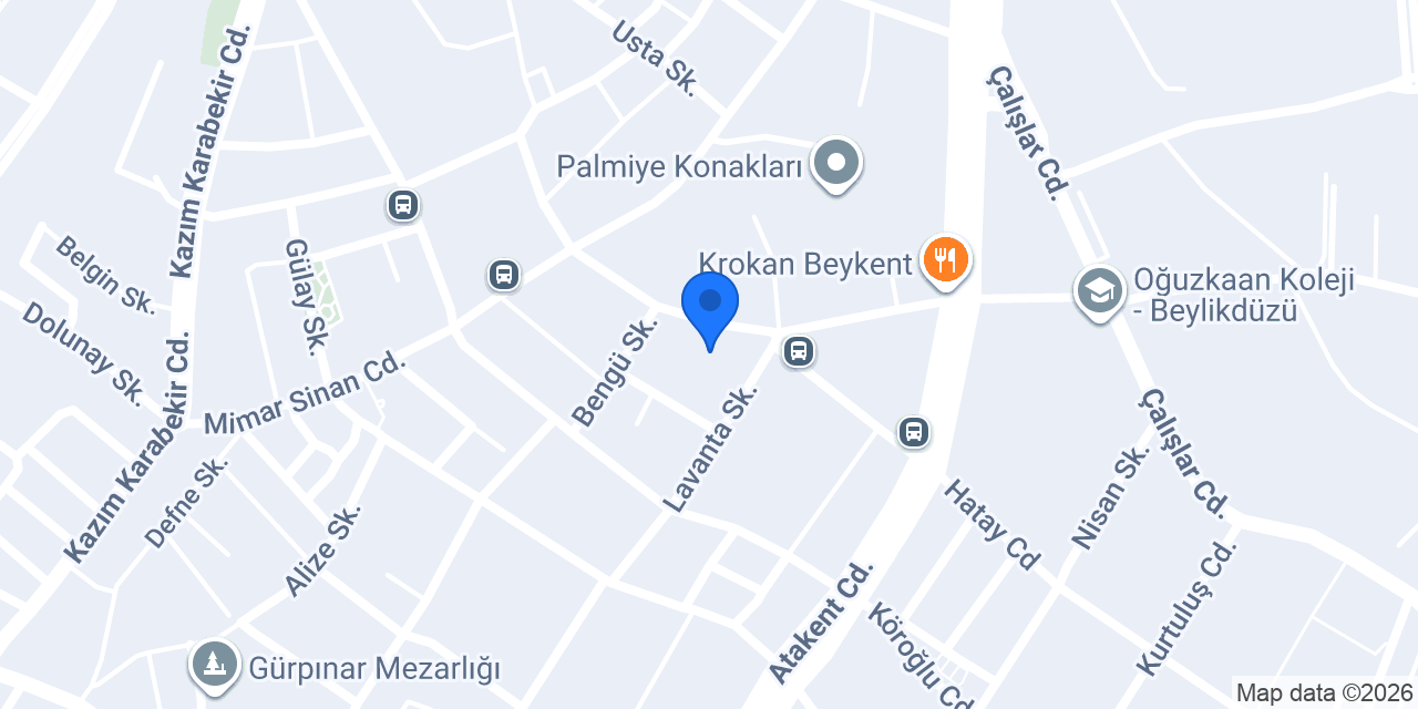 SERVERLER ELEKTRİK konumu
