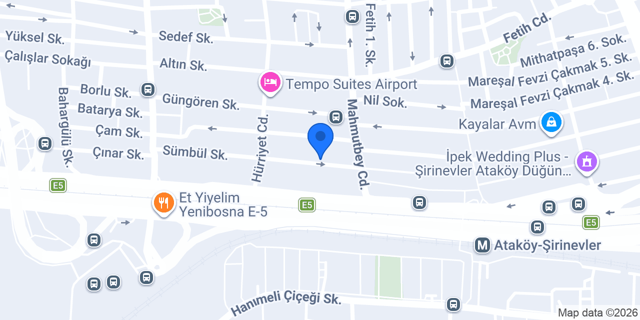 Berat Erkek Kuaförü konumu