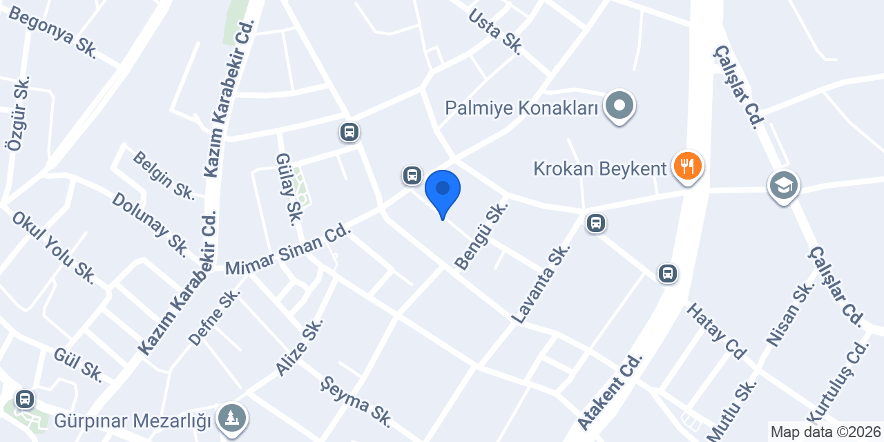 Mac Vok Bayan kuaförü konumu