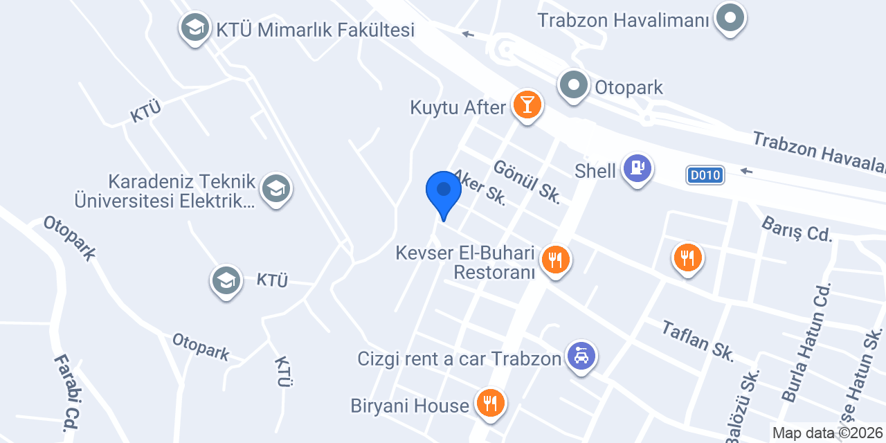 Telsan Apart Otel konumu