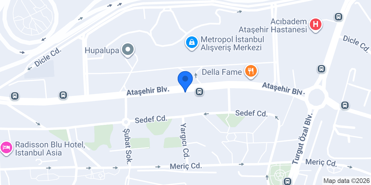 Ataşehir tekel konumu