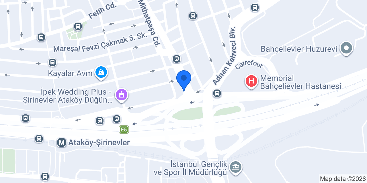 Mecidiyeköy Masaj Salonu konumu