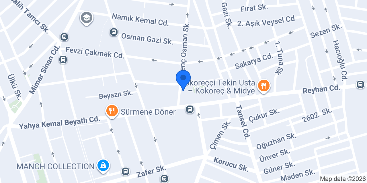 Bekke Dekorasyon konumu