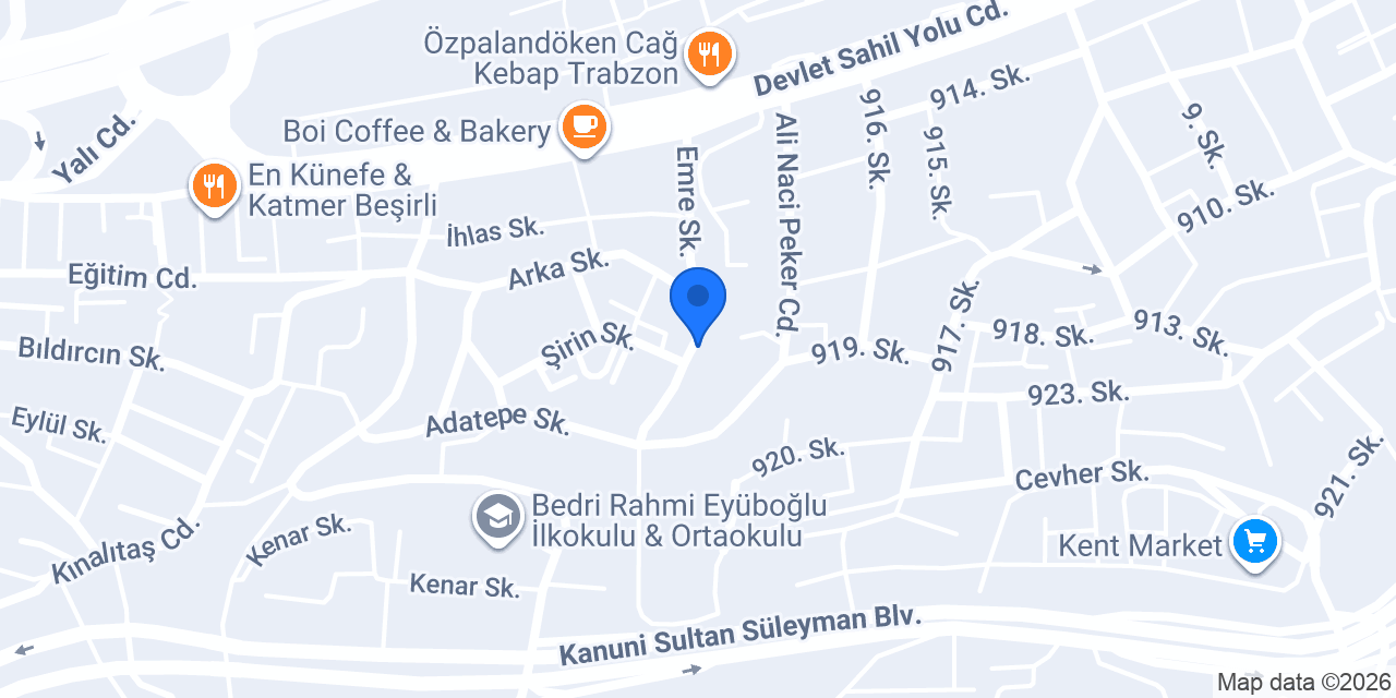 Gençoğlu Fındık konumu