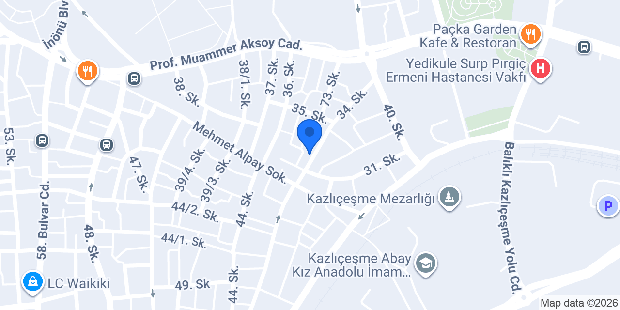 Düzgün Deri konumu