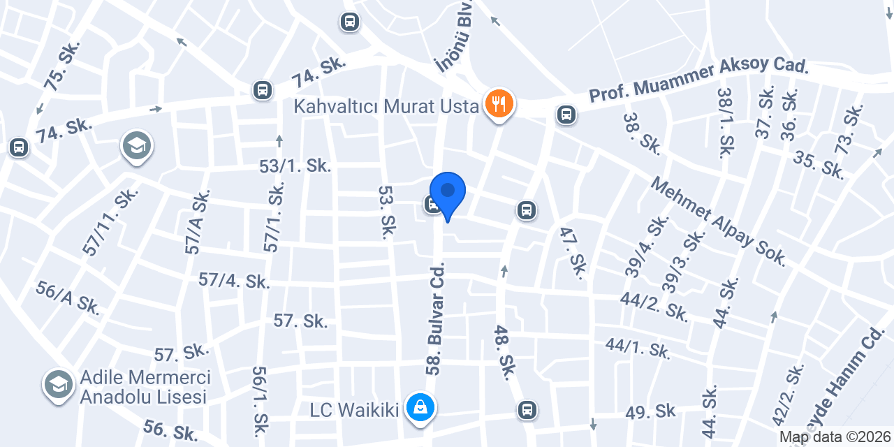 Katılımevim Zeytinburnu Şube konumu