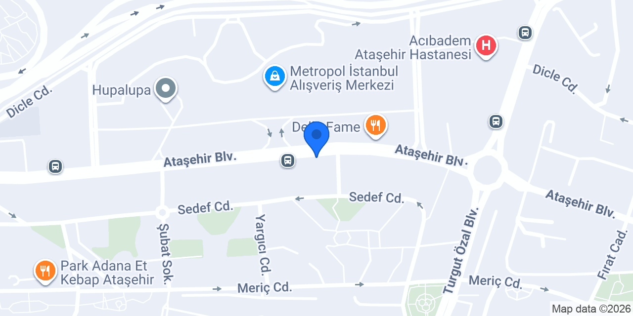 Chicky Chick Ataşehir konumu