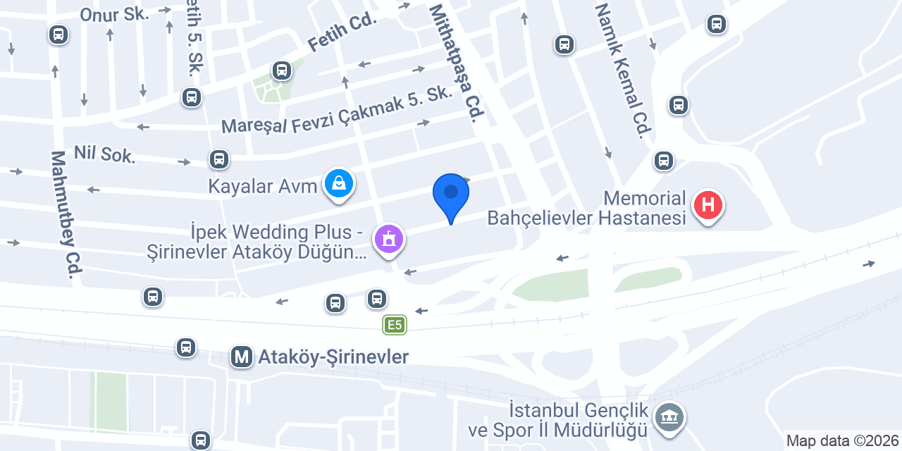 Asya Ofset Matbaa konumu