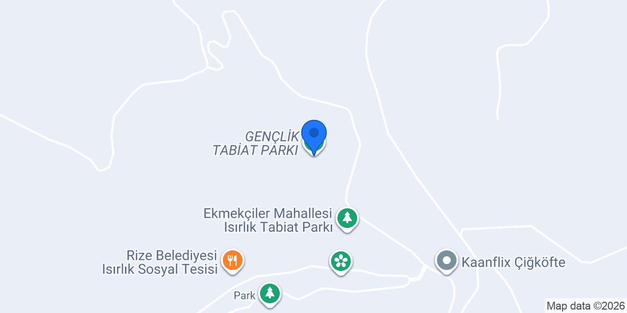GENÇLİK TABİAT PARKI konumu