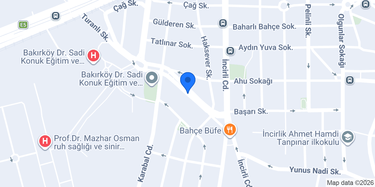 Uzm. Psk. Müberra Sabuncu konumu