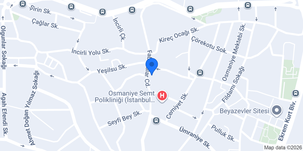 Kuaför Ali Sevil konumu