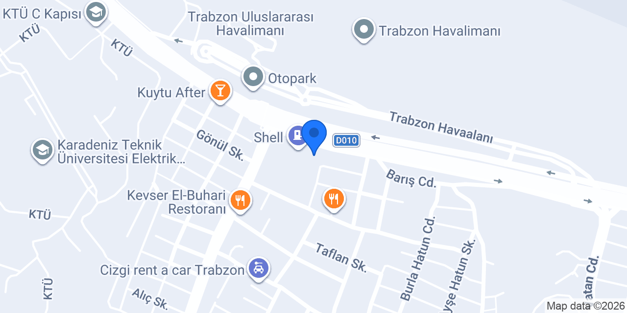 AİR OTEL konumu