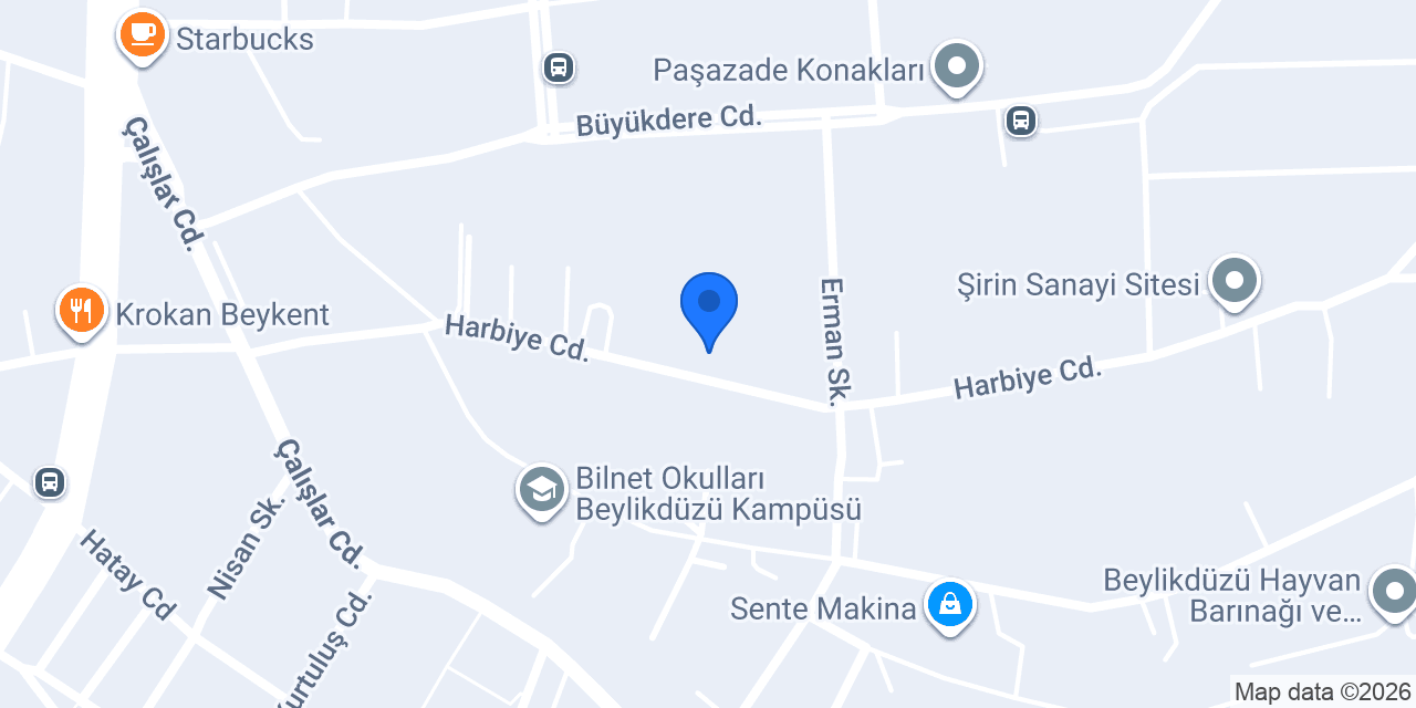 AKS Yapı Mimarlık konumu