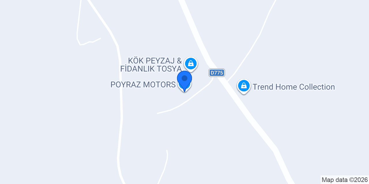 POYRAZ MOTORS konumu