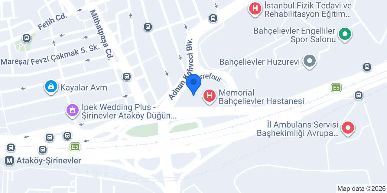 Doç. Dr. Mehmet Celal KIZILKAYA konumu
