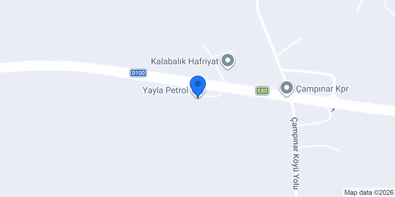 Yayla Petrol konumu
