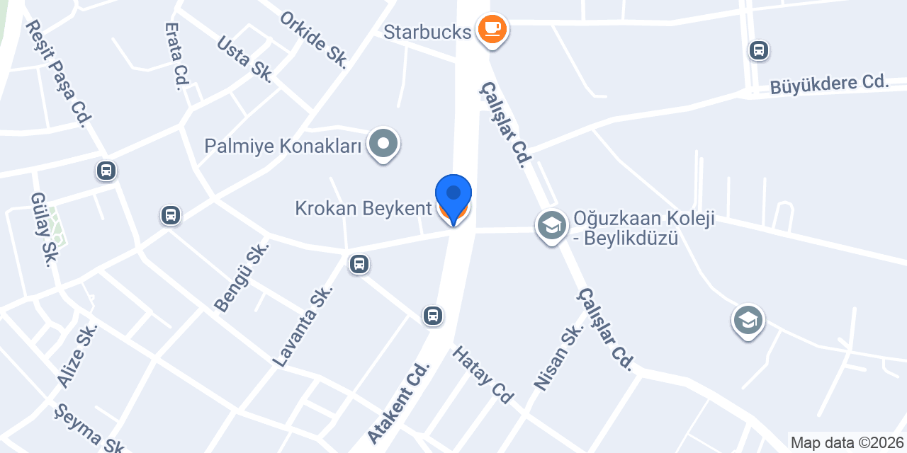 Krokan Beykent konumu