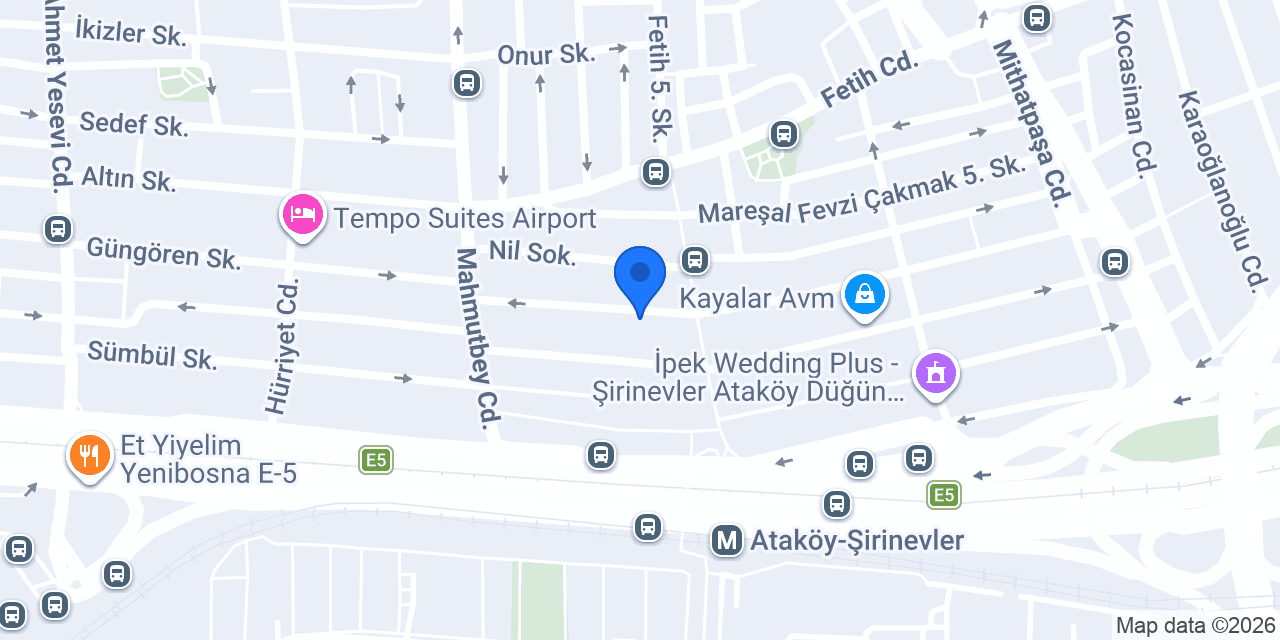 Maçakızı Kafe konumu