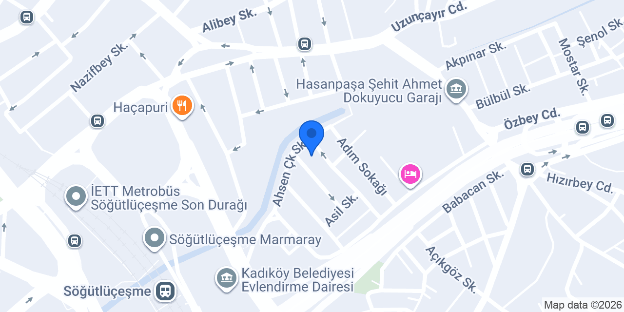 Archihs Mimarlık konumu