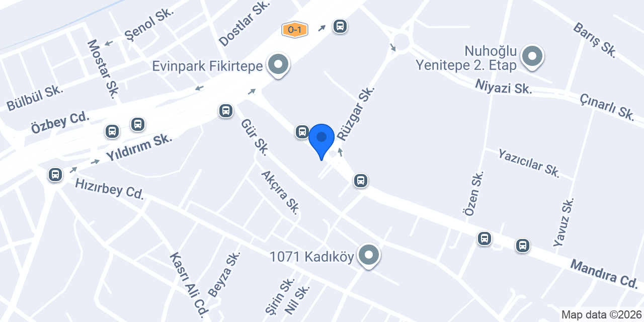 Fikirtepe Tesisatçı konumu