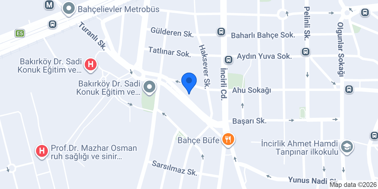 Bakırköy Profiterol konumu