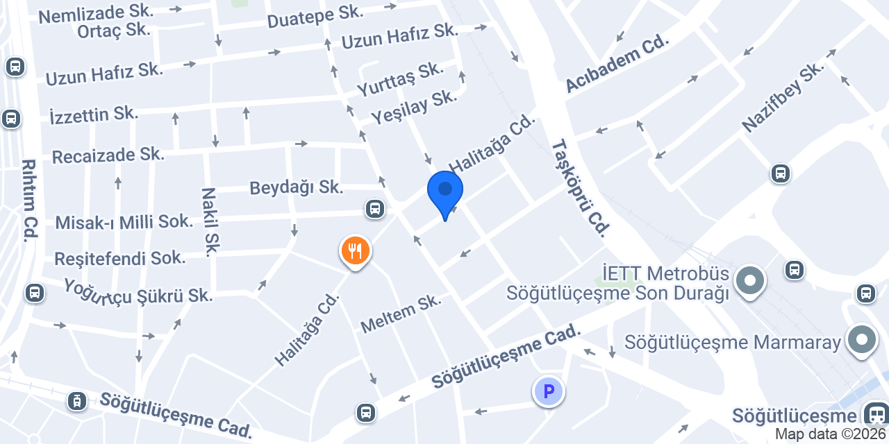 yeldeğirmeni sahaf konumu