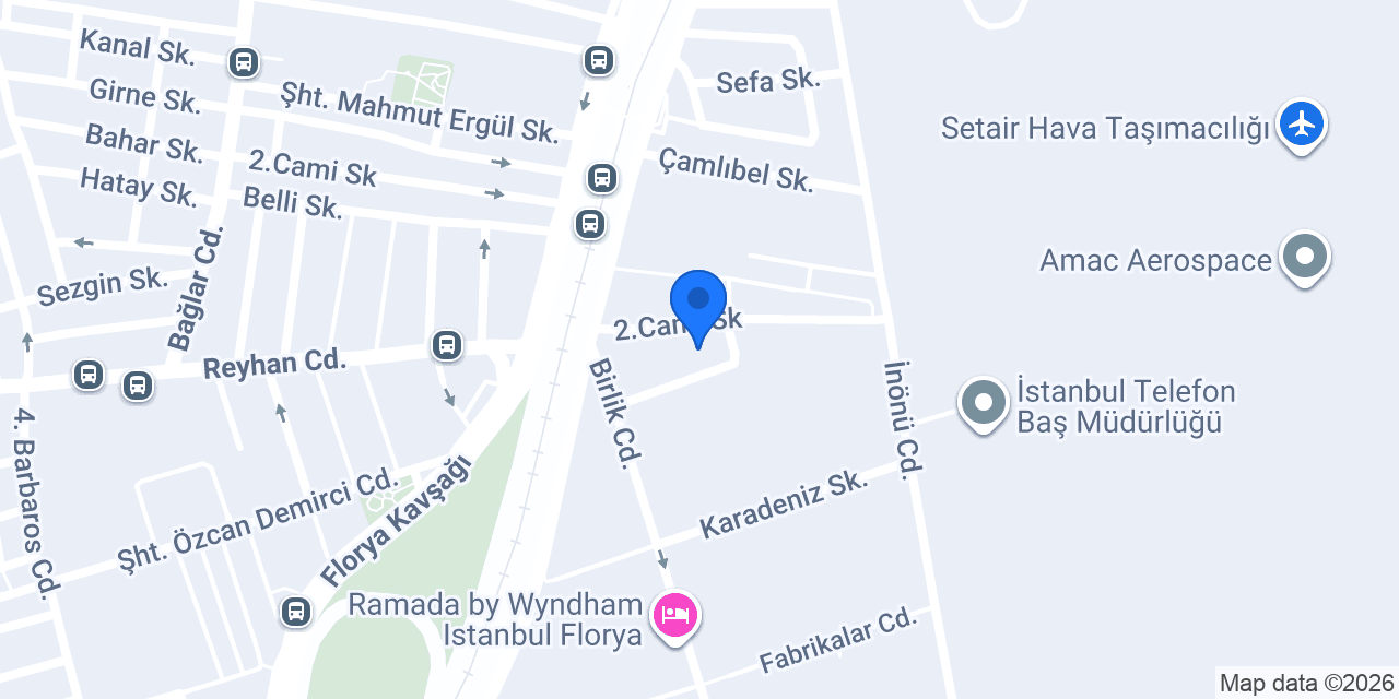 FLORYA KIZ ÖGRENCİ YURDU konumu