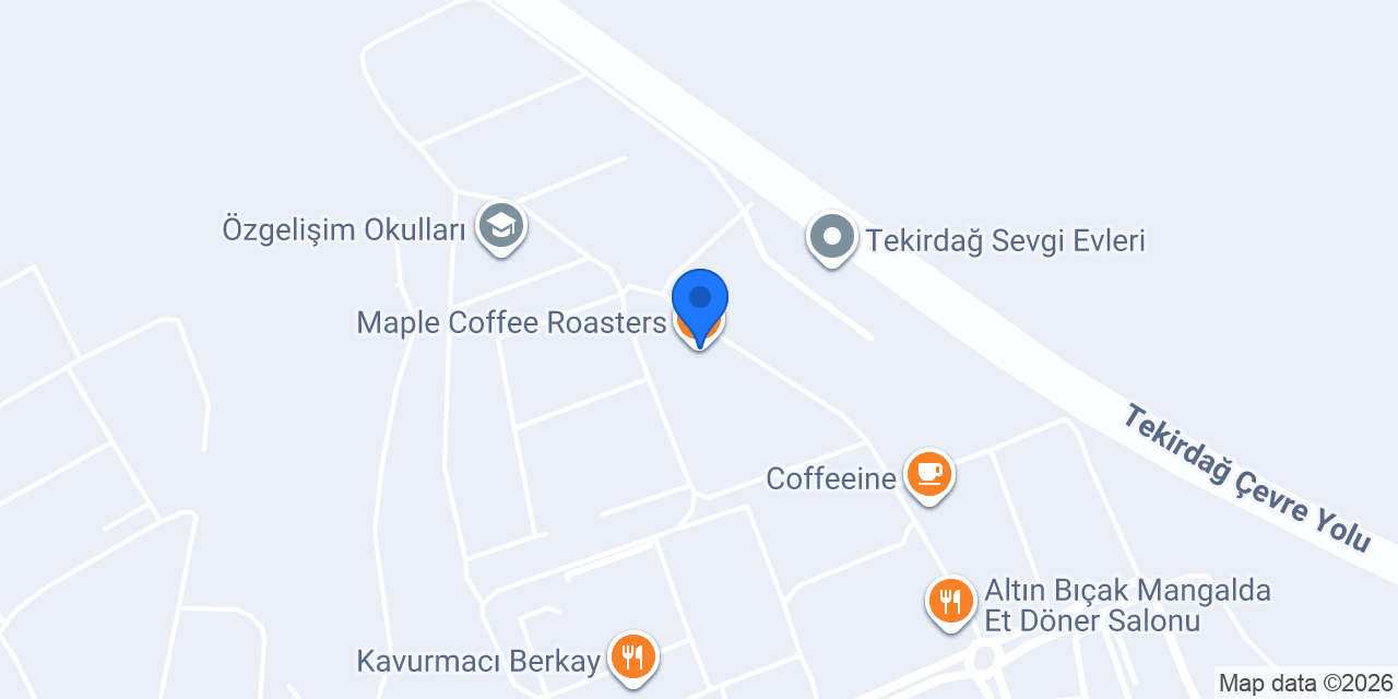 Maple Coffee Roasters konumu