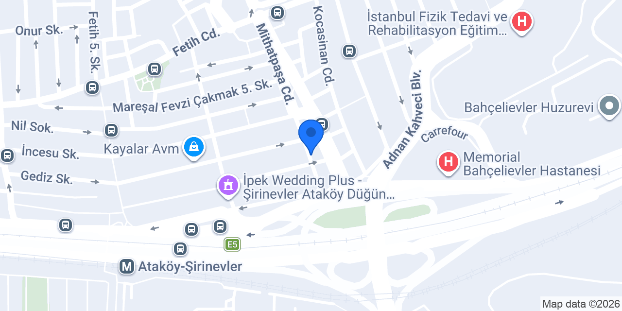 Durdane bayan kuaforu konumu
