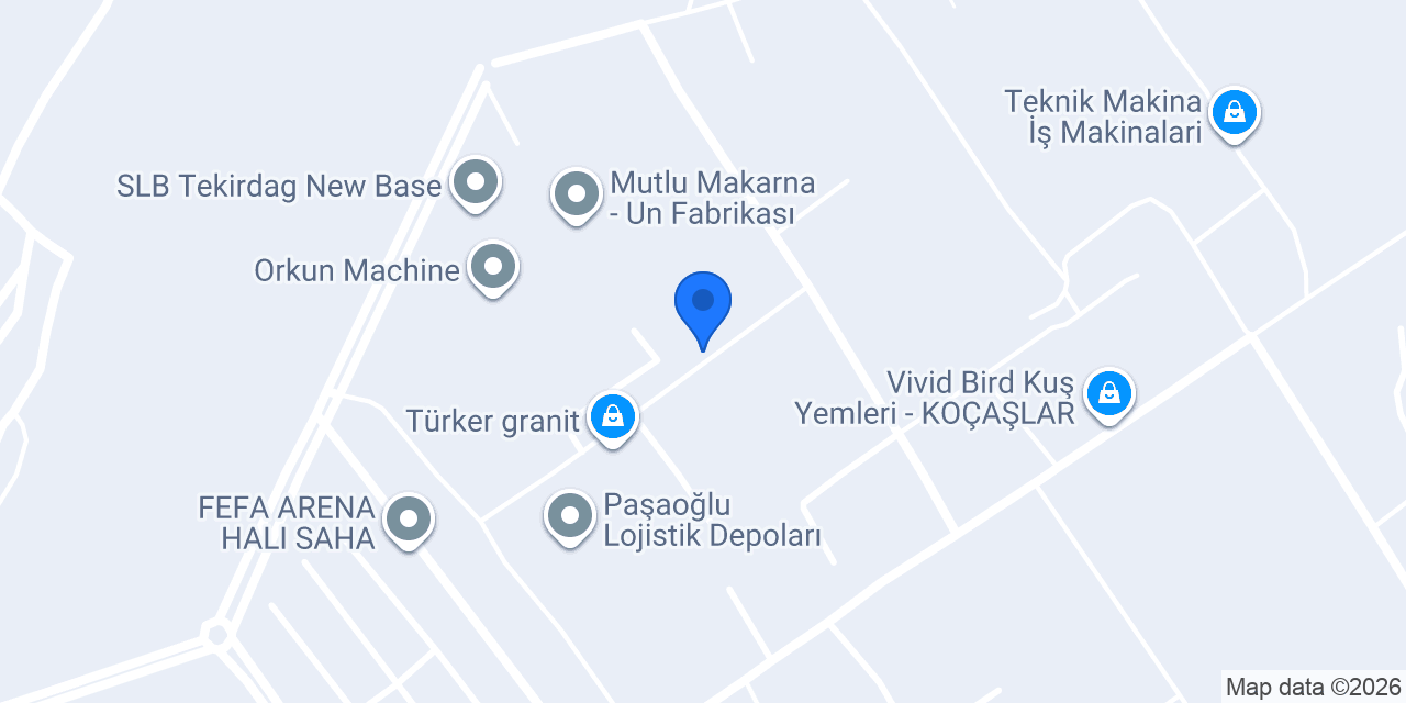 Burcu Total Yem Fabrikası konumu